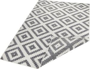 Kusový oboustranný koberec Twin 103132 grey creme