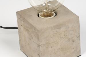 Stolní betonová designová lampa Atanas Beton A (LMD)