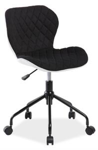 Kancelářská židle - RINO, čalouněná, různé barvy na výběr Čalounění: šedá