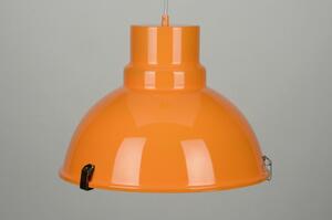 Závěsné oranžové retro svítidlo Orangebruinn (LMD)
