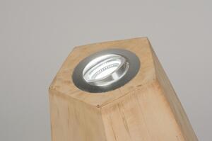 Stolní dřevěná designová LED lampa Naturo Wood Trea I (LMD)
