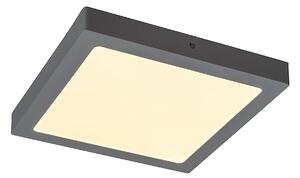 RABALUX Přisazený LED panel LOIS, 24W, denní bílá, 30x30cm, čtvercový, bílý 002665