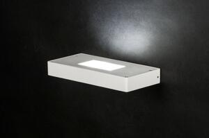 Nástěnné designové bílé LED svítidlo Nogent (LMD)