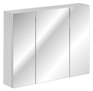 Závěsná skříňka se zrcadlem - HAVANA 84-100, šířka 100 cm, bílá