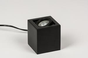 Stolní černá LED lampa Montgomery Black (LMD)