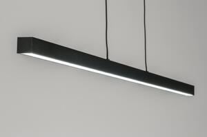 Závěsné designové černé LED svítidlo Corciano L Black (LMD)