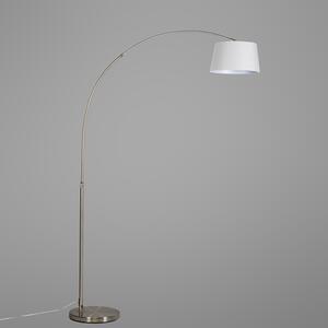 Stojací oblouková lampa Maghera Bianco (Kohlmann)