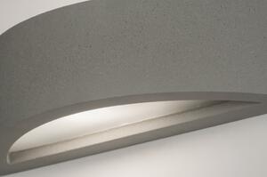 Nástěnné betonové šedé svítidlo Gianna Beton (LMD)