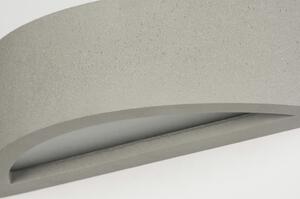 Nástěnné betonové šedé svítidlo Gianna Beton (LMD)