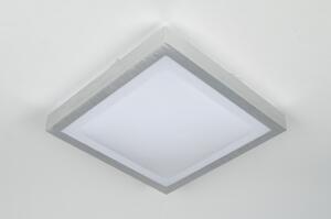 Koupelnové stropní svítidlo Trendline B2 (Hranaté moderní světlo do koupelny, krytí IP 44, 32 cm )