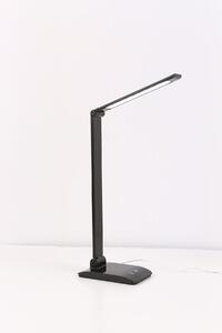 NIPEKO LED stmívatelná stolní lampička, černá 9900213