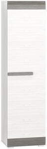 ML FURNITURE Skříň - BLANCO 19, sněžná borovice/new grey