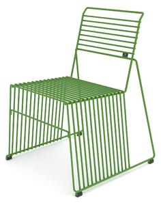 111 Furniture Stohovatelná designová židle Vera Barva: Zelená