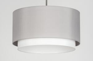 Závěsné designové šedé svítidlo Rigoletto Yersey (LMD)