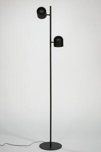 Stojací černá bodová lampa Laurence Fill Nero (LMD)