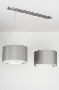Závěsné designové šedé svítidlo Duo Yersey Unima (LMD)