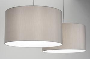Závěsné designové šedé svítidlo Duo Yersey Unima (LMD)