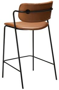 ​​​​​Dan-Form Koňakově hnědá koženková barová židle DAN-FORM Zed 67 cm