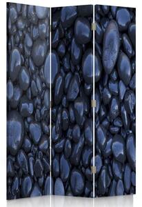 Paraván Černé kameny Velikost: 110 x 170 cm, Provedení: Klasický paraván