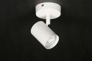 Stropní nebo nástěnné bodové bílé svítidlo Spot Astall I White (LMD)