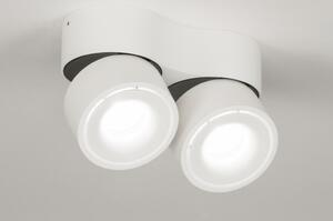Stropní nebo nástěnné bodové bílé LED svítidlo Hansen (LMD)