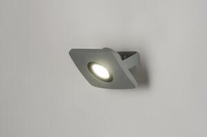 Nástěnné venkovní šedé LED svítidlo Jacopo Beton Q (LMD)