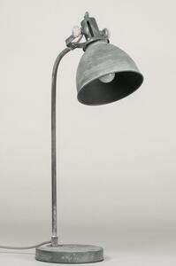 Stolní industriální šedá lampa Vintage Beton (LMD)