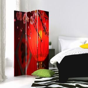 Paraván Japonská lucerna Rozměry: 110 x 170 cm, Provedení: Klasický paraván