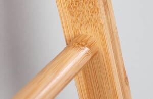 Moebel Living Koupelnový bambusový žebřík Nunak 170 cm