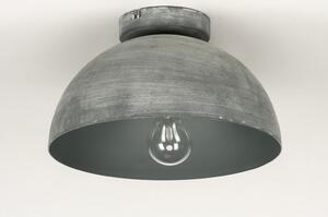 Stropní šedé industriální svítidlo Magna Beton Look (LMD)