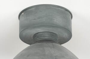 Stropní industriální šedé svítidlo Industry Oventro Beton (LMD)