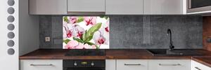 Panel do kuchyně Růžové orchideje pl-pksh-100x70-f-98952398