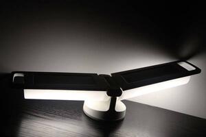 LUTEC Venkovní LED stolní nabíjecí solární lampa DARGONFLY, 1,2W, denní bílá, IP54, bílá 6904101331
