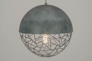 Závěsné designové šedé svítidlo Jessica Beton 35 (LMD)