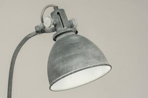 Stojací industriální šedá lampa Martonn Beton (LMD)