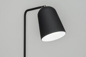 Stojací designová černá lampa Nerolla (LMD)