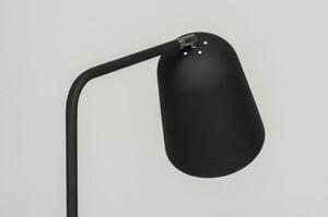 Stojací designová černá lampa Nerolla (LMD)