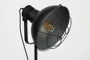 Stojací industriální lampa Farro Black (LMD)