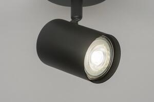 Stropní nebo nástěnné bodové černé svítidlo Spot Astall I Black (LMD)