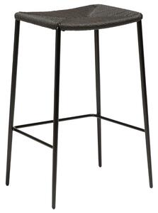 ​​​​​Dan-Form Černá ratanová barová židle DAN-FORM Stiletto 68 cm
