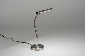 Stolní designová LED lampa Bank Retro Silver (LMD)