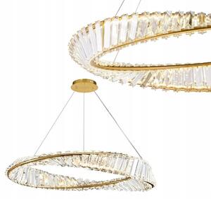 Závěsné svítidlo lustr Toolight LED s krystaly
