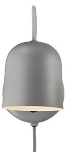 NORDLUX Nástěnné osvětlení s vypínačem ANGLE, 1xGU10, 25W, šedé 2120601010
