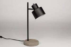 Stolní designová černá lampa Belava (LMD)