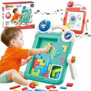 Woopie oboustranná kreslící tabule hra Tetris 2v1