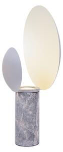 NORDLUX Designová stolní lampa k posteli CACHÉ, 1xGU10, 40W, matná šedá 2220275010