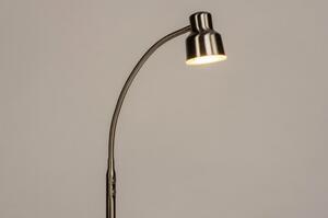Stojací designová lampa Silver Yalle (LMD)