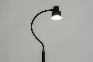 Stojací designová lampa Black Yalle (LMD)