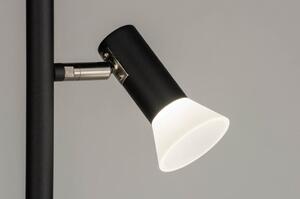 Stojací designová lampa Black Tom (LMD)