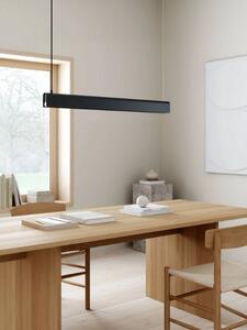 NORDLUX Závěsné LED osvětlení nad jídelní stůl BEAU, 15W, teplá bílá, černé 2220483003